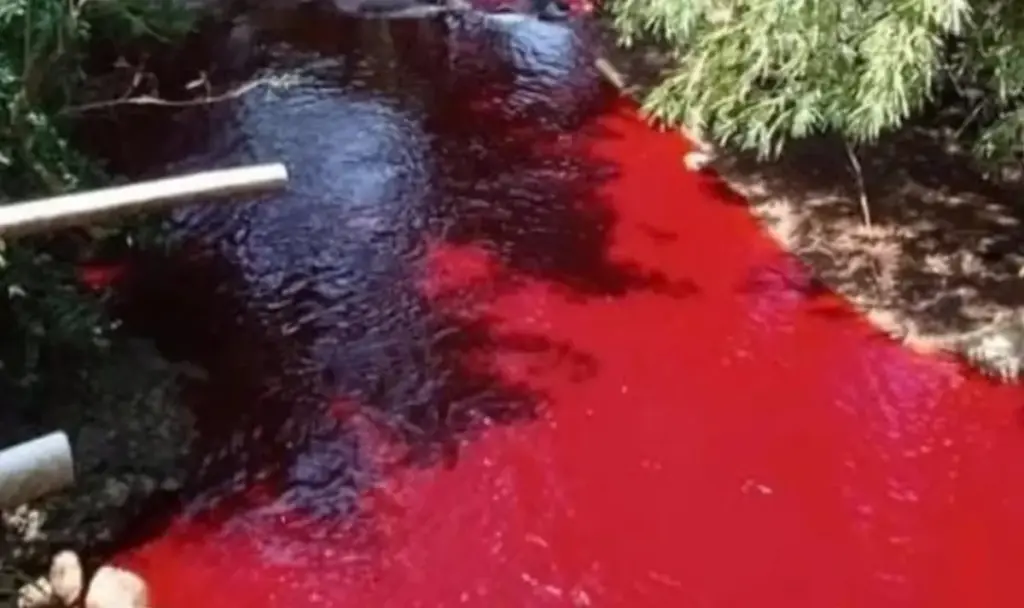 mendadak merah