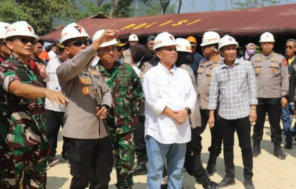 turun ke lokasi kejadian
