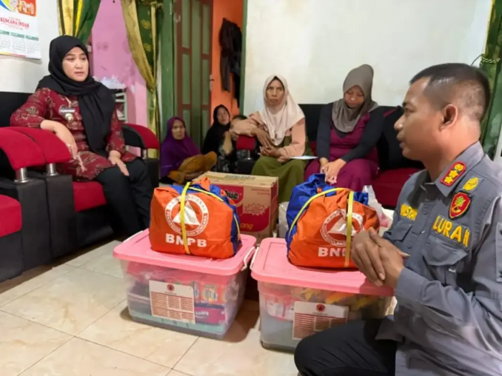 ke rumah korban