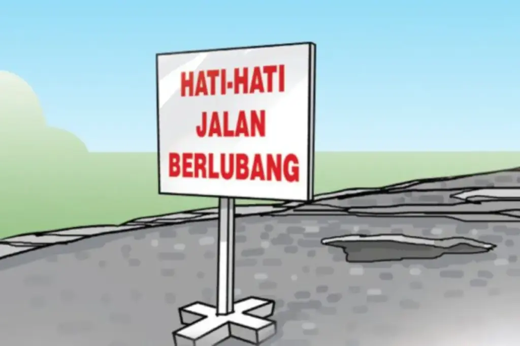 Jalan rusak