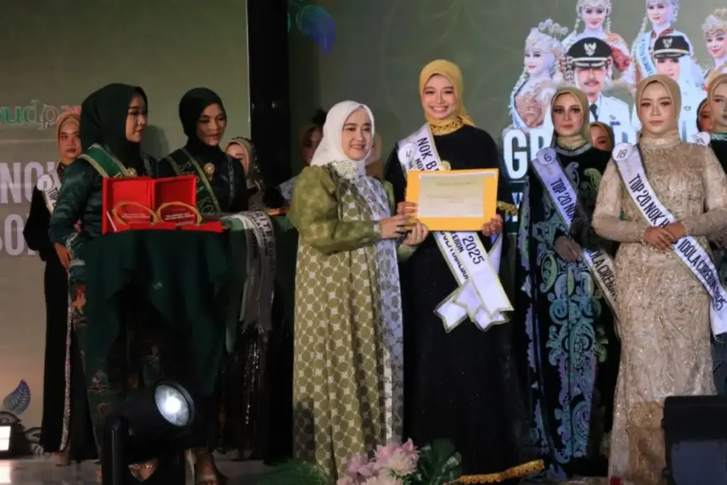 Grand Final Nok Hijab IDOLA Cirebon 2025, Wakil Wali Kota: Belajar, Berkarya, dan Jadi Agen Perubahan! Nok hijab