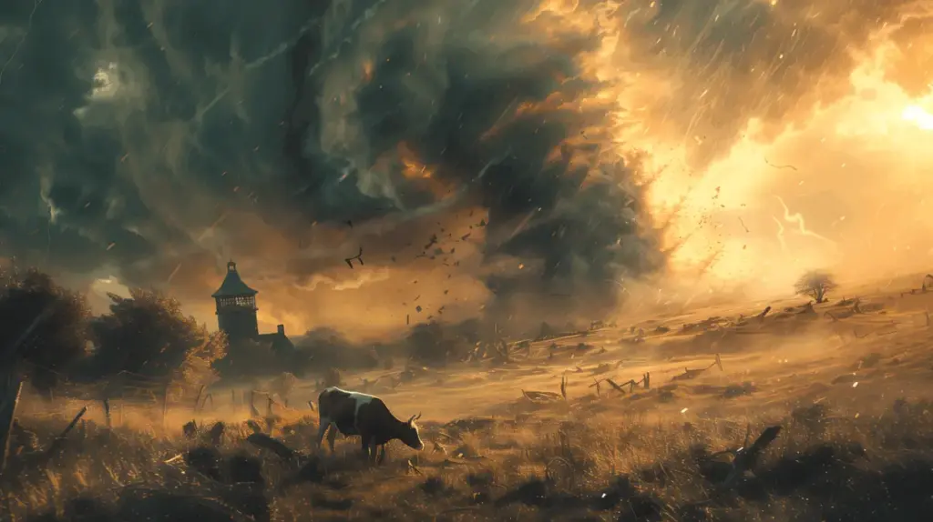 32 Rumah Warga Slangit Rusak Diterjang Angin Kencang, BPBD Cirebon Gerak Cepat Salurkan Bantuan Darurat Ilustrasi-Angin-Kencang