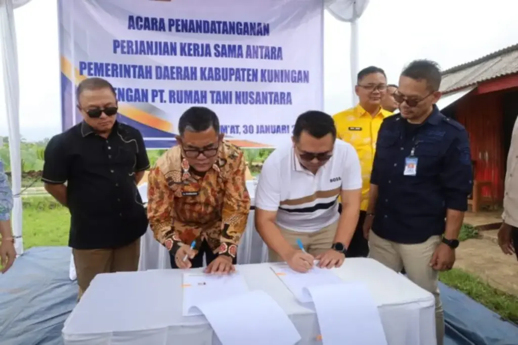 Kerja-Sama-Pengelolahan-Lahan-Pertanian-Kuningan
