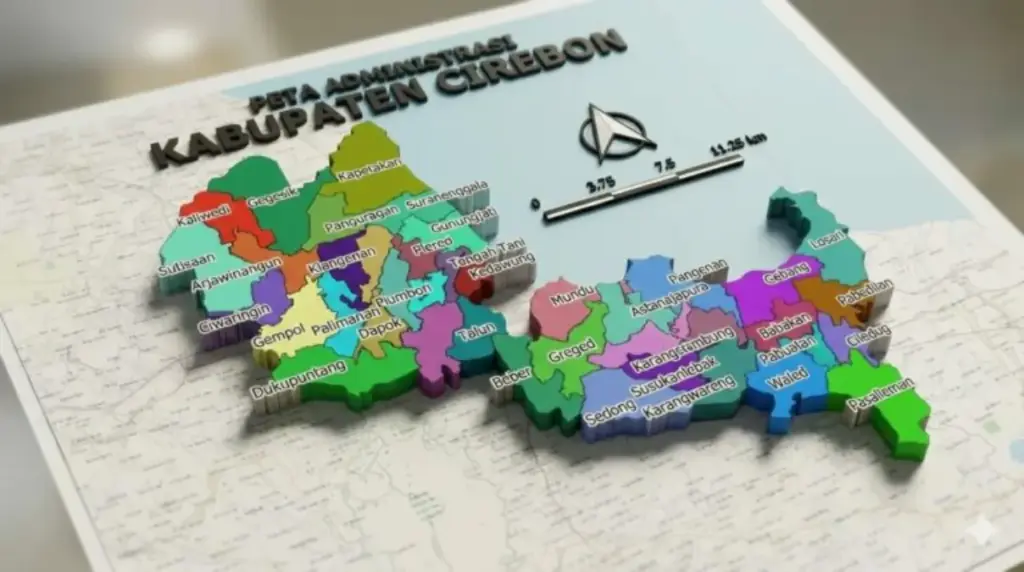 Peta-Administratif-Kabupaten-Cirebon