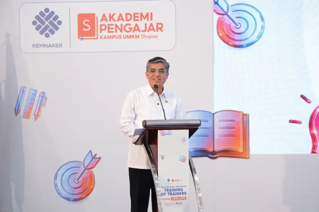 Transformasi BLK! Kemnaker-Shopee Cetak 1.000 Mentor Affiliate, Targetkan Ribuan Cuan Baru dari Desa Menaker-Yassierli