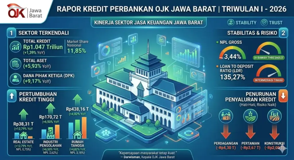 Warga Gencar Nyicil Rumah, Sektor Tani dan Dagang di Jabar Malah Lesu Terganjal Kredit Pertumbuhan-Kredit-Perbankan-OJK-Jabar
