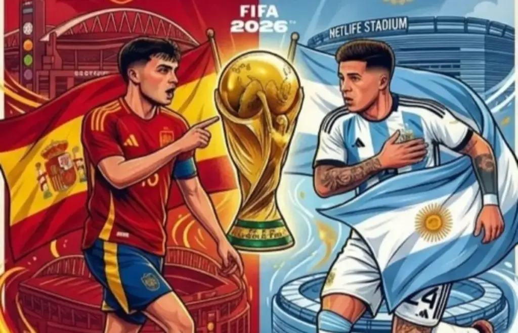Takdir di MetLife: Spanyol Bawa Rekor 37 Laga Unbeaten, Argentina Siap Pertahankan Mahkota Piala-Dunia-2026-Spanyol-vs-Argentina