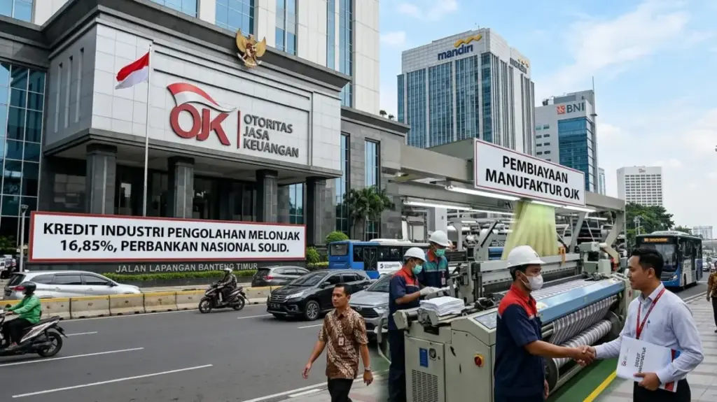 Kredit Industri Pengolahan Melonjak 16,85 Persen, Sinyal Perbankan Nasional Makin Solid OJK