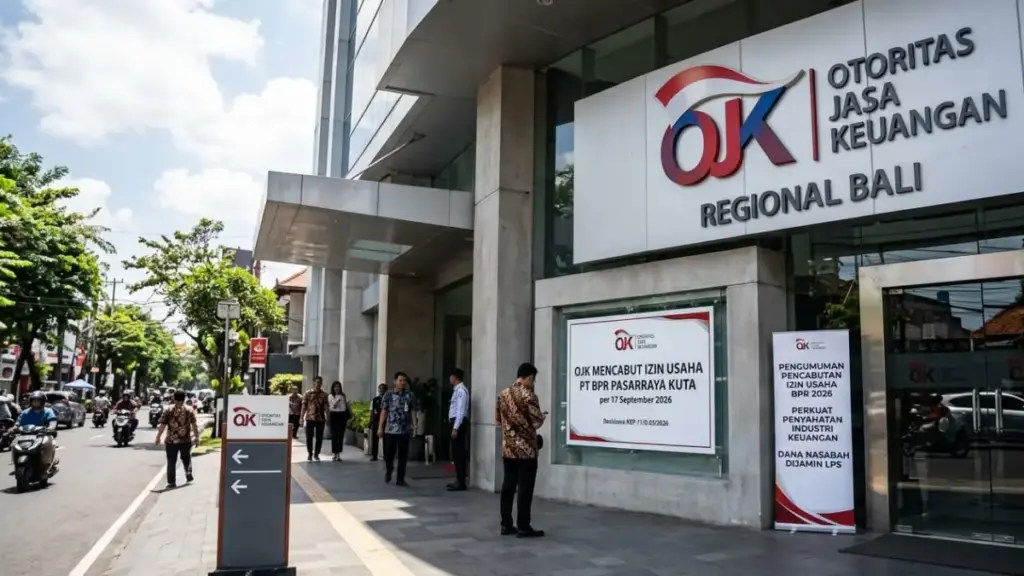 Badai Pencabutan Izin BPR 2026, Daftar 14 Bank Bangkrut dan Nasib Dana Nasabah Ilustrasi-Gedung-OJK