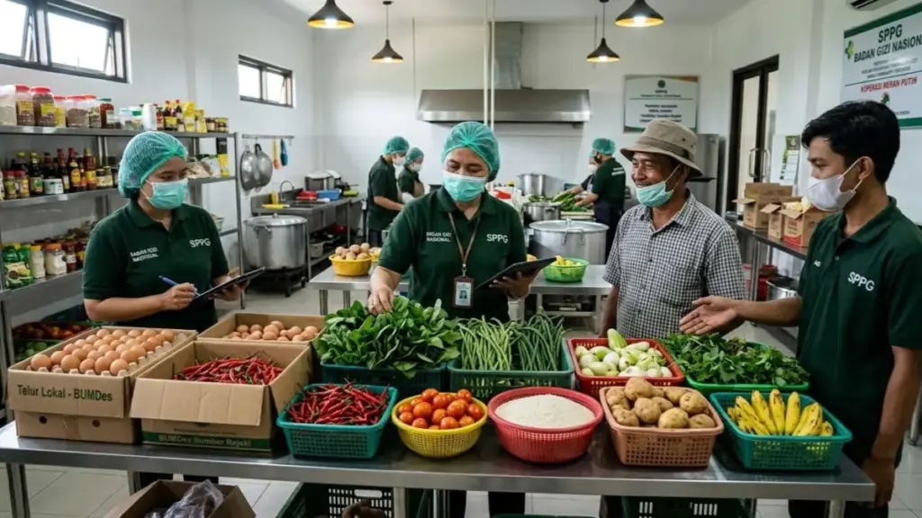 BGN Kunci Dapur MBG, Pemasok Lokal Wajib Didahulukan, Tengkulak Kakap Dilarang Masuk