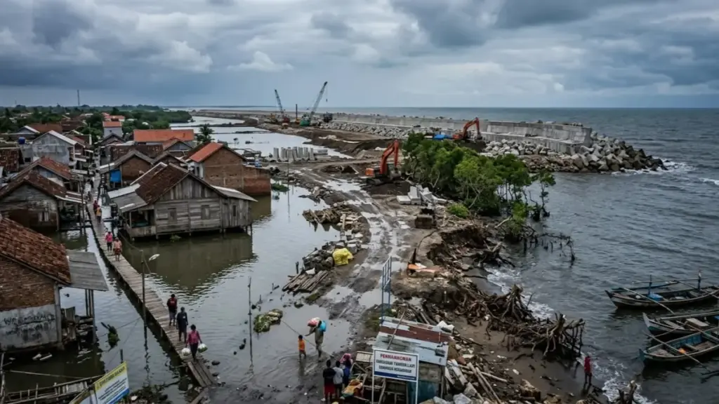 Giant Sea Wall Pantura Jangan Cuma Beton, DPR Tagih Benteng Hijau dan Perlindungan Warga